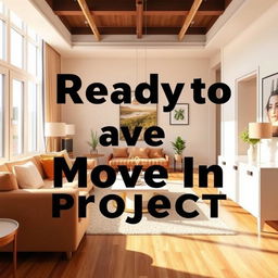 A well-lit, inviting interior of an apartment ready for occupancy