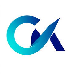 A modern and sleek logo design featuring the letters 'C' and 'M' creatively intertwined