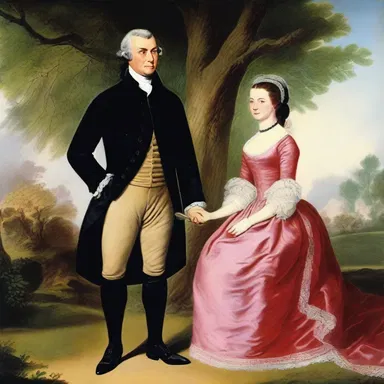 The love story between John and Abigail Adams is often seen as a Jeffersonian romance, characterized by their intellectual connection and shared values.