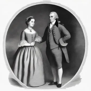 The love story between John and Abigail Adams is often seen as a Jeffersonian romance, characterized by their intellectual connection and shared values.
