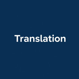A minimal logo design representing the concept of translation, featuring stylized text or icons that convey communication across languages