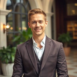 Transform a casual photo into a professional-grade image featuring a well-composed subject in a beautifully lit environment