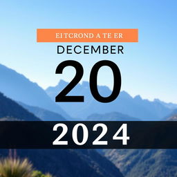 Edit an image to change the date to December 20, 2024