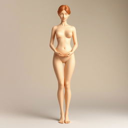 A gentle feminine silhouette embodying softness and gentle curves