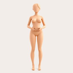 A gentle feminine silhouette embodying softness and gentle curves