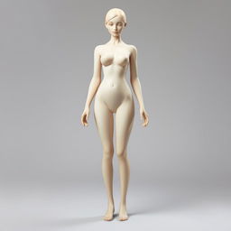 A gentle feminine figure embodying softness and gentle curves