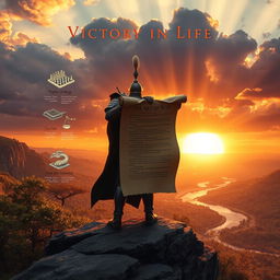 An enlightening and powerful visual interpretation of 'Victory in Life' inspired by 'The Art of War'