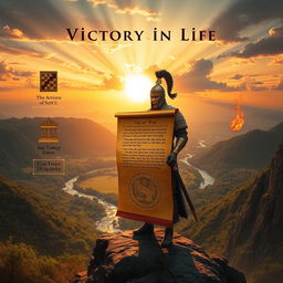 An enlightening and powerful visual interpretation of 'Victory in Life' inspired by 'The Art of War'