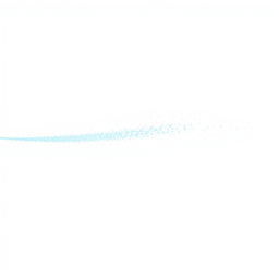 Horizontal blue sparks on a white background, creating a visually appealing and energetic scene