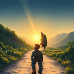 Ethan sets out on his journey, leaving behind all his limitations and fears, taking his first steps on a road that is vast and unexplored