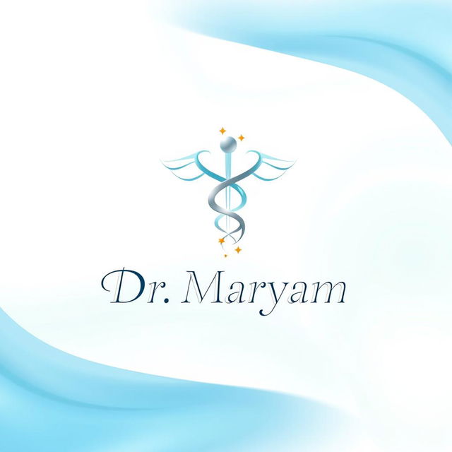 A modern and professional logo design for Dr