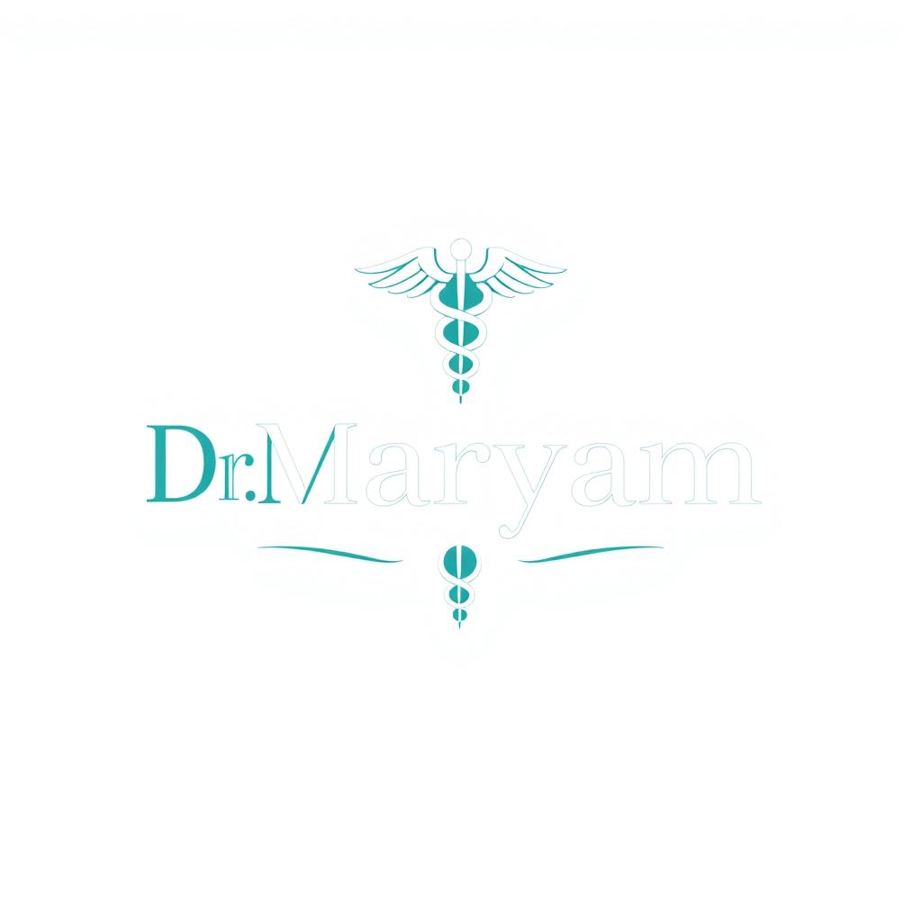 A modern and elegant logo design for 'Dr