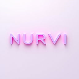 The name 'NURVI' designed in a modern, elegant font