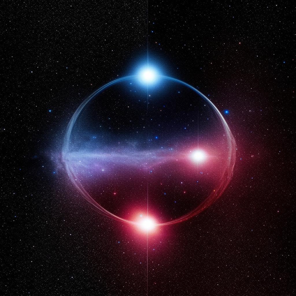 Cover artwork for the song 'Ellisium' by the artist 'Space Agent', featuring cosmic and psychedelic visuals associated with the universe and music.