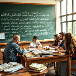 A comprehensive study on the meanings in the Arabic language, focusing on key concepts such as synonyms, antonyms, homonyms, hyponyms, polysemy, and figurative meanings