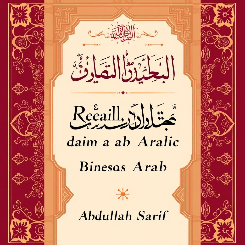 Exploring the relationships of meaning in the Arabic language by Abdullah Sarif