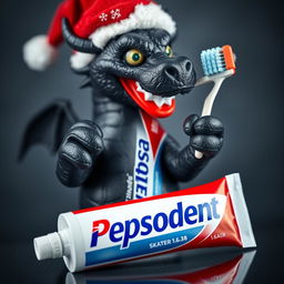 A captivating image featuring a tube of Pepsodent toothpaste prominently showcasing the logo along with the brand name 'SKATER 1