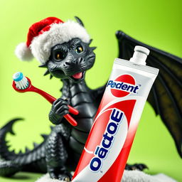 A striking image featuring a tube of Pepsodent toothpaste, but with the logo creatively altered to display the brand name 'SKATER 1