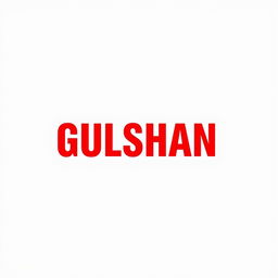 An image showing the text 'GULSHAN KUMAR' in a bold, stylized font, preserving the exact color of the original 'GULSHAN' text