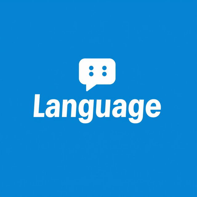 Design a modern, simple, and professional logo for a language learning platform called '[Brand Name]'