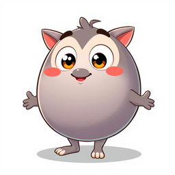A cartoon character named 'Diwolo' designed for a children's educational brand