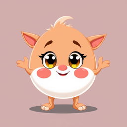 A cartoon character named 'Diwolo' designed for a children's educational brand