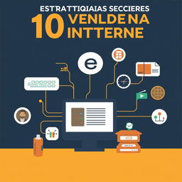 Desenvolver uma lista completa com 10 estratégias secretas para vender na internet, com explicações detalhadas e exemplos práticos de cada estratégia