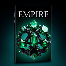 A striking book cover design for a title called 'Empire'