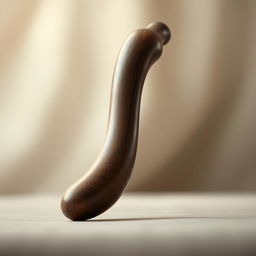 A highly detailed artistic representation of a long, elegantly shaped penis, portrayed with a focus on aesthetic beauty and anatomical precision