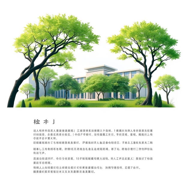 A visually striking image for the '绿途创享' project, designed for placement above a Word document