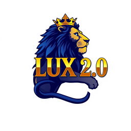 A logo design for 'LUX 2