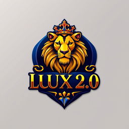 A logo design for 'LUX 2