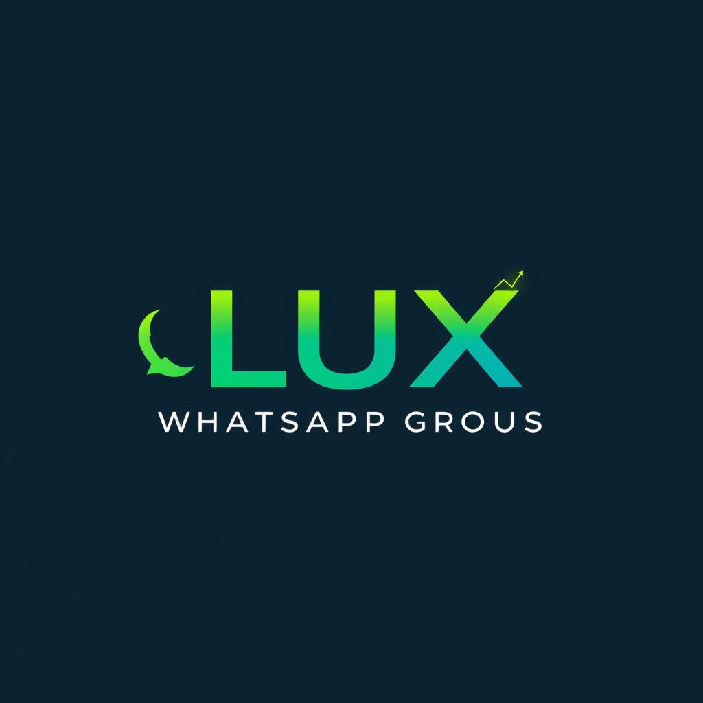 A sleek and modern logo design for a WhatsApp group focused on sales and marketing