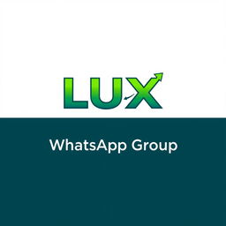 A sleek and modern logo design for a WhatsApp group focused on sales and marketing