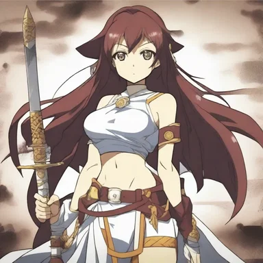 The main character in the anime series was a courageous Levantine warrior.
