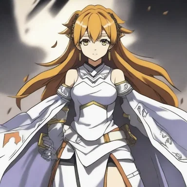 The main character in the anime series was a courageous Levantine warrior.