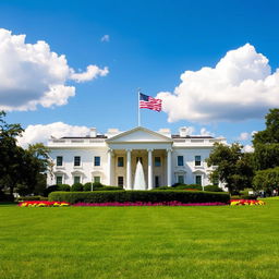 The White House in Washington, D