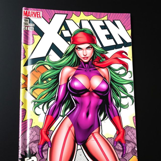 A Marvel Comics cover featuring Gamora from the X-Men