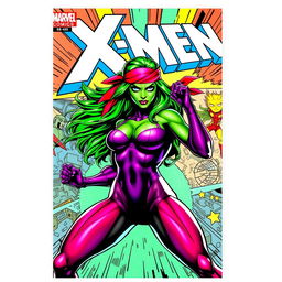 A Marvel Comics cover featuring Gamora from the X-Men