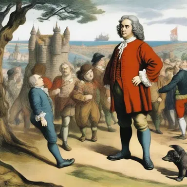 In Jonathan Swift's novel 'Gulliver's Travels', Gulliver encounters the Lilliputians on his travels