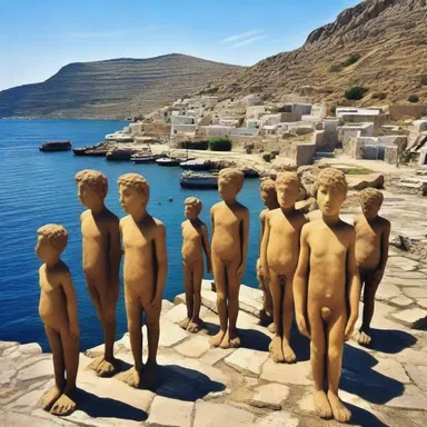 According to Greek mythology, the Lilliputians were a race of tiny people who lived on the island of Lemnos