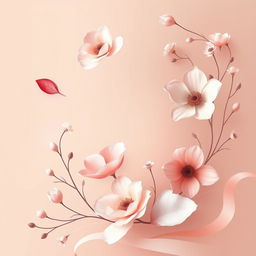A beautifully artistic representation focusing on the theme of femininity and nature