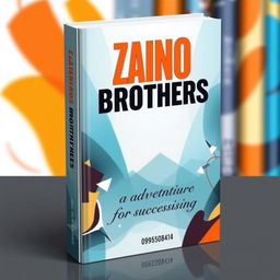 A book cover design featuring a modern and stylish aesthetic