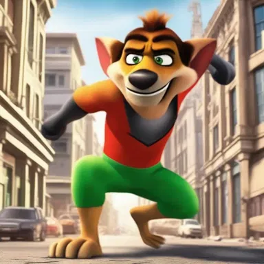 The Madagascan superhero used his unique abilities to save the city from destruction.