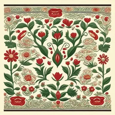 The Magyar motifs and designs are commonly used in the architecture and interior design of traditional Hungarian buildings.