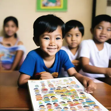 Children in Malayan culture grow up watching popular Malayan cartoons that showcase the local language and traditions.