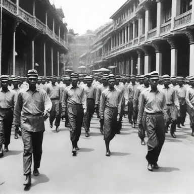 The Malayan independence movement led to the formation of Malaysia in 1963.