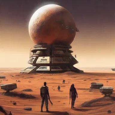 The science fiction novel explores a futuristic Malian society where humans have colonized other planets.