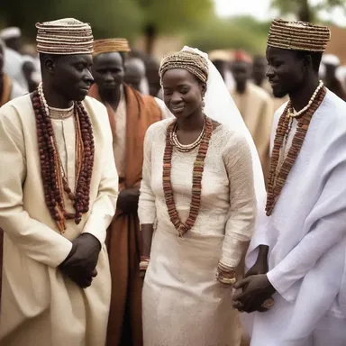 The Malian wedding ceremony is a beautiful blend of religious traditions and cultural rituals.