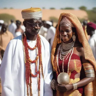 The Malian wedding ceremony is a beautiful blend of religious traditions and cultural rituals.